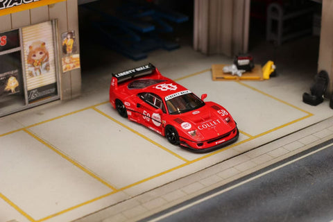 (Pre-Order) 1/64 Ghost Player GPFF40C Ferrari F40 Collet #58