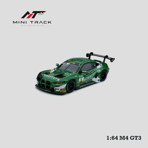 (Pre-Order) 1/64 Mini Track MT-M4GT3-008 BMW M4 GT3 Schaeffler #11 w/ Single Headlight