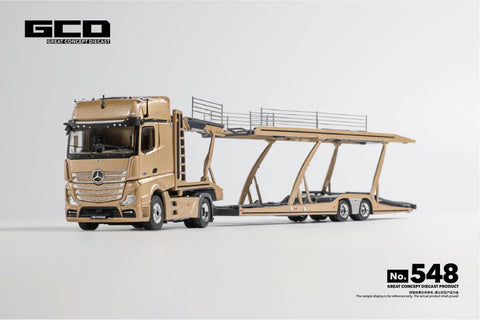 (Pre-Order) 1/64 GCD 548 Mercedes-Benz Actros Gold