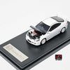(Pre-Order) 1/64 LCD Models LCD64038-CW Honda Integra DC5 Type R White w/ Carbon Bonnet