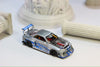 (Pre-Order) 1/64 Nitro Blaze NBNSR34SBLR Nissan Skyline ER34 Silver/ Blue Raw