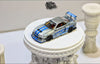 (Pre-Order) 1/64 Nitro Blaze NBNSR34SBLR Nissan Skyline ER34 Silver/ Blue Raw