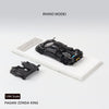 (Pre-Order) 1/64 Rhino Model RMPZCBK Pagani Zonda King Carbon Black