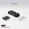 (Pre-Order) 1/64 Rhino Model RMPZCBK Pagani Zonda King Carbon Black