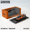 (Pre-Order) 1/64 Time Micro TM648404 Nissan Skyline GT-R R34 Smilodon Eastsiderz Orange
