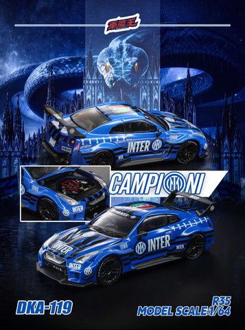 (Pre-Order) 1/64 Demon King Auto DKA-119 Nissan GT-R R35 Inter