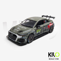 (Pre-Order) 1/64 KILO Works KLW0024-18 Audi RS3 LMS TCR Green #12