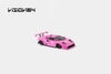 (Pre-Order) 1/64 Vision64 VLCP Lamborghini Countach LP500 Pink #41