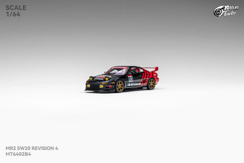 (Pre-Order) 1/64 Micro Turbo MT6402B4 Toyota MR2 SW20 Revision 4 Advan