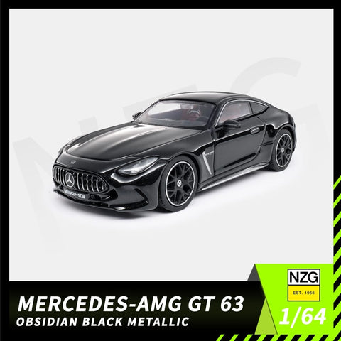 (Pre-Order) 1/64 KILO Works 113100050 Mercedes-AMG GT63 Obsidian Black Metallic