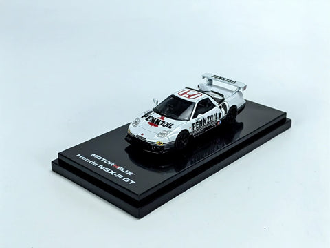 (Pre-Order) 1/64 Motorhelix M65532DZ-PT Honda NSX-R GT Pennzoil