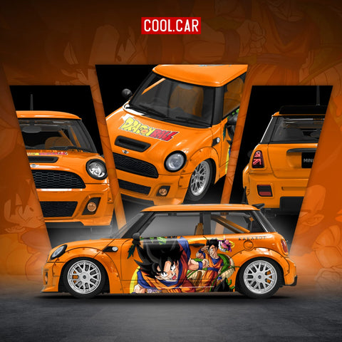 (Pre-Order) 1/64 Cool Car CC643649 Mini Cooper Dragon Ball