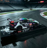 (Pre-Order) 1/64 HubAuto HAP911CDS Porsche 911 GT3 R Chrome Magic Dinosaur Skeletons #77
