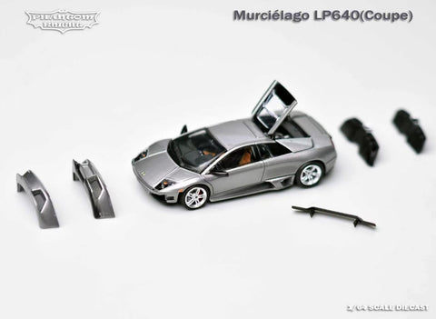 (Pre-Order) 1/64 Phantom Knight PKLMCG Lamborghini Murcielago LP640 Coupe Gun Metal Grey