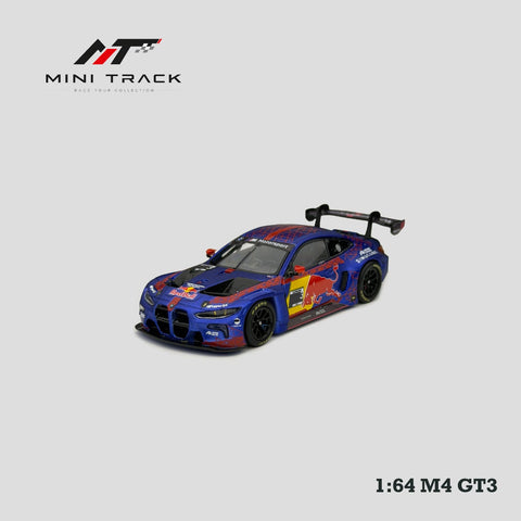 (Pre-Order) 1/64 Mini Track MT-M4GT3-009 BMW M4 GT3 Red Bull #3