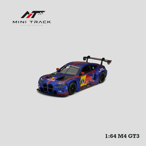 (Pre-Order) 1/64 Mini Track MT-M4GT3-010 BMW M4 GT3 Red Bull #4
