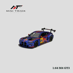 (Pre-Order) 1/64 Mini Track MT-M4GT3-010 BMW M4 GT3 Red Bull #4