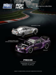 (Pre-Order) 1/64 Pop Race PRE039 Pandem GT-R R32 Magic Purple