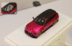 (Pre-Order) 1/64 Nitro Blaze NBBM3R BMW M3 G81 Metallic Rose Red
