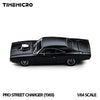 (Pre-Order) 1/64 Time Micro TM649001 Pro Street Charger 1969 Black