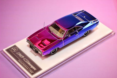(Pre-Order) 1/64 LS Model LSDCCM Dodge Charger Chrome Magic