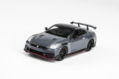 (Pre-Order) 1/64 Motorhelix M63552 Nissan GT-R Nismo R35 2004 Nismo Stealth Gray