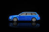 (Pre-Order) 1/64 Motorhelix M68303 Audi RS 4 (B7) 2005 Sprint Blue Pearl