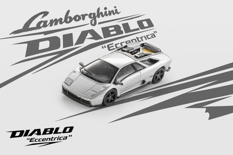 (Pre-Order) 1/64 Rhino Model RMLDS Eccentrica Diablo Silver
