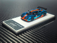 (Pre-Order) 1/64 Model Collect MC640027D Koenigsegg CCGT Chrome Gulf