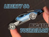 (Pre-Order) 1/64 Liberty64 LBTBL Bugatti Tourbillon Atlantic Blue