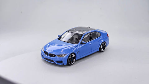 (Pre-Order) 1/64 DAP Model DAPBM3BL BMW M3 F80 Abu Dhabi Blue