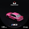 (Pre-Order) 1/64 Original Model OM647811 BMW M3 E30 Pearl Pink