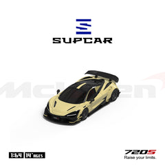 (Pre-Order) 1/64 SupCar SC800405 McLaren 720S Beige