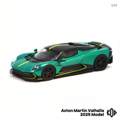 (Pre-Order) 1/64 KOD KODAMVGY Aston Martin Valhalla British Green w/ Yellow Stripe