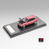 (Pre-Order) 1/64 LCD Models LCD64034-CR Honda Civic SiR II (EG6) Red w/ Carbon Bonnet (Copy) (Copy)