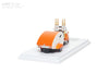 (Pre-Order) 1/64 Almost Real 630301001 BMW lsetta w/ Ski & Trailer Set Orange
