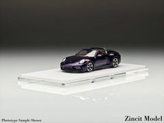 (Pre-Order) 1/64 Zincit Model ZMP992P Porsche 992 Targa Metallic Purple