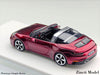 (Pre-Order) 1/64 Zincit Model ZMP992R Porsche 992 Targa Dragon's Blood Red