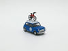 (Pre-Order) 1/64 Sonic Gear SGMCBL Austin Mini Blue w/ Bike