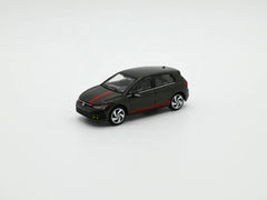 (Pre-Order) 1/64 Sonic Gear SGVWG8BKR Volkswagen Golf Mk8 GTI Black w/ Red Stripe