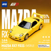 (Pre-Order) 1/64 ATS Models ATS882201-A Mazda RX-7 FD3S Ver 1 RedSuns Yellow