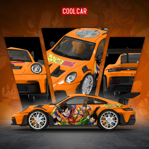 (Pre-Order) 1/64 Cool Car CC644653 Porsche 992 GT3 RS Dragon Ball