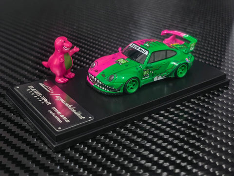 (Pre-Order) 1/64 Model Collect MC640023M RWB 993 Tyrannosaurus Green/ Pink #80