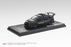 (Pre-Order) 1/64 iHCM iHCMMLEVO9BK Mitsubishi Lancer Evolution 9 GSR Black w/ Carbon Bonnet