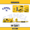 (Pre-Order) 1/64 SupCar SC642960-2 Volkswagen T1 Camel w/ Trailer