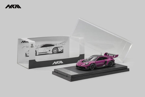 (Pre-Order) 1/64 HKM HKMP992R Porsche 911 (992) GT3 R Rennsport Rubystar