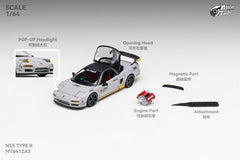 (Pre-Order) 1/64 Micro Turbo MT6412A3 Honda NSX-R Battleship Gray
