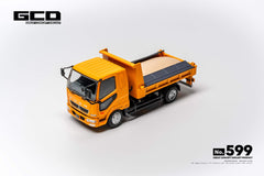 (Pre-Order) 1/64 GCD 599 Mitsubishi Fuso Fighter FK61F Medium Duty Dump Truck Yellow