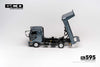 (Pre-Order) 1/64 GCD 595 Mitsubishi Fuso Fighter FK61F Medium Duty Dump Truck Grey