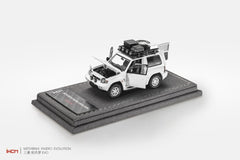 (Pre-Order) 1/64 iHCM iHCM64-003W Mitsubishi Pajero Evolution Snow White